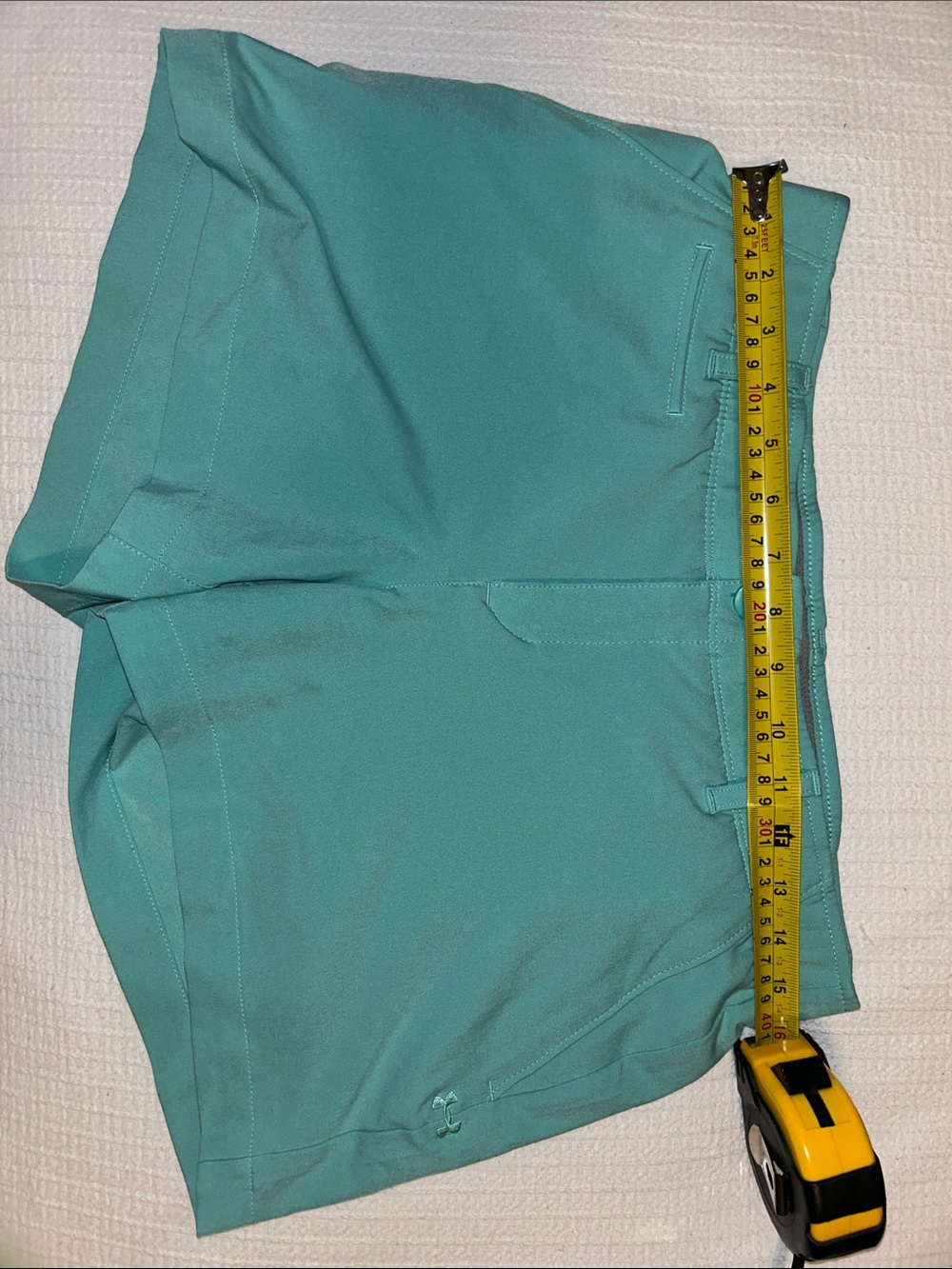 Under Armour Teal Performance Women's Golf Shorts size 10